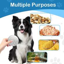 3/6/10pcs Dog Training Accessories Set, With Seamless Rubber Soft Magnetic Adhesive Stickers, Ventilated Dog Scent Training Box, Round Metal Can, Suitable For Agility Training Equipment And Search And Rescue Dog Scent Games - Silver - View 5