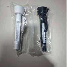 1個漂浮式泳池溫度計，數位水溫計，高精度溫度測量，免電池設計，耐用防水塑料材質，防滑易握手柄，外觀清晰直觀讀數，家用與戶外通用泳池配件，適用於室內外游泳池、SPA、按摩浴缸、景觀池、魚缸、浴缸、戶外水景，泳池維護專用溫度測量工具，漂浮式水溫監測器，居家休閒後院水景溫度測量用品，耐磨耐用適合長期使用，無需充電簡單操作，泳池周邊實用工具，多場景水溫測量設備 - A - 查看 13