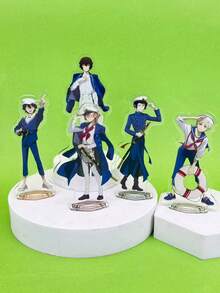 "Bungo Stray Dogs" Sailor Uniform Series Acrylic Stand, Cute Character Display Stand, Manga Merchandise, Creative Gift, Handmade Craft, Office Accessory, Desktop Decoration, Gift For Girls - A - View 8