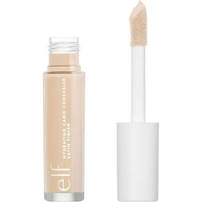 E.L.F. Hydrating Camo Concealer, Covers Blemishes & Under-Eye Circles, Full-Coverage & Delivers A Satin Finish, Vegan & Cruelty-Free, Light Variant 1