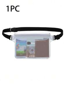 1pc PVC Waterproof Phone Bag, Summer Outdoor Sports Waterproof Bag, Outdoor Sports Beach Phone Protection Bag, Swimming Diving Protection Case, Back To School Essentials, Waterproof Bag, Beach Bag, Beach Accessories, Suitable For Boating - Standard Model - View 11