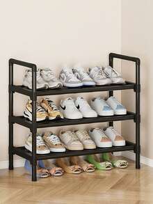 2-7 Tier Shoe Rack, 2 Pairs Per Shelf, Durable Metal Shoe Rack, Small Stackable Shoe Rack, Suitable For Room/Bedroom/Living Room/Shoe Storage - Multicolor - View 11