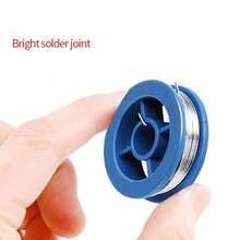 Solder Wire Mini Roll Household Industry Solder Wire High Purity No Washing Required Solder Wire Welding Assistant Electric Soldering Iron For Mobile Phone Computer Motherboard Electrical Maintenance - A - View 5
