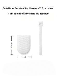 Faucet Filter Cotton Filter Bag Filter, Non-Woven Fabric Anti-Splash Filter For Tap Water, Well Water, Spring Water, Cement, Sand, Rust, Scale And Impurities, Universal Filter, Removable And Washable, Convenient And Fast - View 7