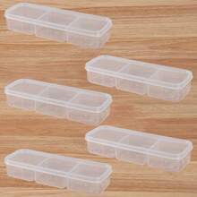 5pcs Airtight Food Storage Box, Meal Prep Containers - Multi-Compartment Reusable Lunch Box For Fridge, Home, Kitchen, School, Work And Travel. Food Container, Snack Container, Adult Portion Control Lunch Box, Lunch Bento Box, Fruit Serving Tray. - View 10