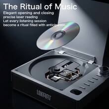 LOKMAT Portable CD Player/Bluetooth Speaker With AM/FM Radio, USB Port, AUX Input, Headphone Jack, Compatible With CD-R/W And MP3-CD, Stereo Sound, With Bass, AC/Battery Powered, Can Charge Mobile Phone - View 11