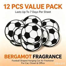 Unique Football Design, Classic Black & White Patterns, Perfect Gift For Sports Fans, Exquisite Rearview Mirror Pendant - Zuqiu - View 14