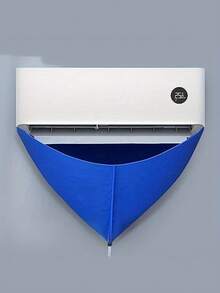 Air Conditioner Cleaning Cover With Water Collection Bag, Waterproof Hanging Cleaning Cover, Cleaning Kit, Cleaning Brush, Air Conditioner Water Tray, Sewage Collection Bag, Suitable For Air Conditioner Cleaning, No Cleaning Agent Included, Easy To Install, All-Season Use, Prevents Damage To Walls And Other Areas, Suitable For Homes, Offices, Hotels, Shops, Rental Properties And Other Locations - Multicolor - View 3