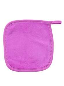 Slouchy Person Water-Free Flannel Makeup Removal Towel, 7 Colors, Thickened With Hanging Hook, Face Cleansing And Makeup Removal Cloth - Multicolor - View 10