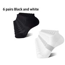 3/5/6/10 Pairs/Women's Ankle Socks, Designed For Running, Sports And Daily Wear, Made Of High-Performance Fabric, Providing Comfortable Support And Protection. - Multicolor - View 14