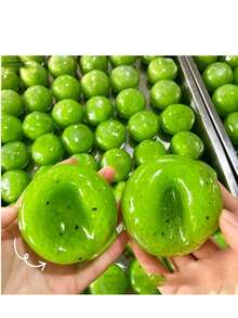 1pc Kiwi Fruit Slushie Handmade Ball Slushie Sound Stress Relief Simulation Non-Rebound Squeeze Toy Random Shipment - 彩色 - 查看 7