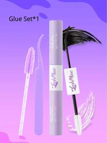 1box/2boxes Flare False Eyelashes Set With Ultra-Dense, Waterproof, Long-Lasting Lashes, Velure, Fairy, Flora, 100D120D150D, Hybrid Volume Look, Beginner-Friendly,Includes Lash Glue, Tweezers,For Wedding, Birthday,Graduate,Travel,Christmas - 紫色 - 查看 11
