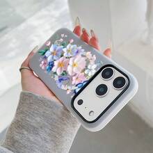 [24h Shipping From DE/FR/ES]Apple 11-17 Phone Case - Butterfly Floral Scene New Style 2026 Gel Case For IPhone 17 Pro Max/16 Pro/15/14 Plus Holiday Gifts 13 Supports Wireless Charging Comfortable To The Touch Compatible With Magsafe For Men And Women Phone Case Gift For Women Men Birthday Present - 1 Piece Of Picture Color - View 6