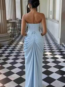 Women Formal & Evening Dresses - Blue - View 2