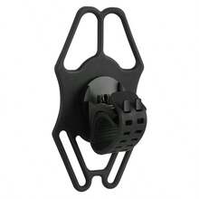 通用單車手機支架 矽膠避震 自行車把手固定座 360度旋轉 快拆式 騎行手機架 - 彩色 - 查看 14