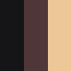 Black/coffee/beige