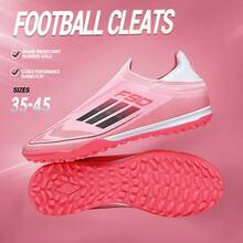 Men's Professional Soccer Shoes, Suitable For Indoor And Outdoor Wear - Pink - View 4