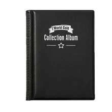 PU Material Coin Collection Album, 120 Pockets Artificial PU Leather Coin Storage Photo Album, Portable Transparent Inner Pages Coin Storage Book, Suitable For Collecting Coins And Commemorative Coins, Also Can Be Used As Birthday Gift, Commemorative Gift, Collection Gift, Holiday Gift - Multicolor - View 9
