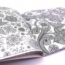 熱銷新款 24頁 18.5*18.5cm 曼陀羅著色本，成人減壓版手繪著色書，學生開學禮物 - 單件 - 查看 6