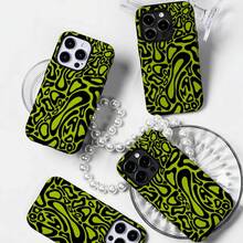 Funda para teléfono  2026 nueva en negro y amarillo, compatible con  17,  16, 15, 14,  13, 12 Pro Max,  S25, S24, S23, S22 Plus Ultra. - Blanco 1 - Ver 5