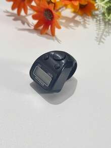 Penghitung Elektronik Manual Model Cincin, Alat Hitung Mini Portabel dengan Tombol Atas Besar untuk Menghitung, Dua Tombol Samping untuk Lampu Latar LED dan Reset Sekali Klik, Lampu Latar Malam LED untuk Lingkungan Gelap, Tampilan Angka Jelas dalam Cahaya Redup - Beraneka warna - View 19