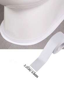 1pc 1m/5m Self-Adhesive Waterproof Sealing Tape, Easy To Use, Suitable For Bathroom And Kitchen, Ideal For Bathroom Base, Toilet, Tiles And Floors - View 5