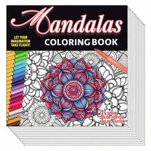 Adult Mandala Coloring Book For Relaxation Mindfulness Stress Relieving Floral Pattern Art Gift For Women - Mandalas Coloring Book - View 13