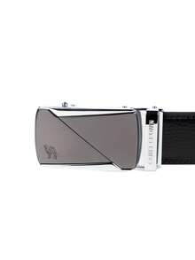CAMEL CROWN Men's Automatic Buckle Belt, Simple And Versatile Trouser Belt - Black - View 3