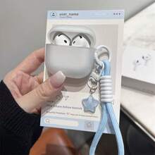 極簡霧面透明軟殼耳機保護殼，相容 Pro 3rd Gen / Pro 2 Apple 無線藍牙耳機保護殼 1/2 - 無色 - 查看 3