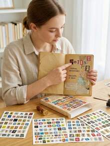 1000+ Letter Stickers, Suitable For Scrapbooking, Journaling And DIY Crafts, Vintage Ransom Note Style, Includes Uppercase/Lower, First Day Of School - Multicolor - View 8