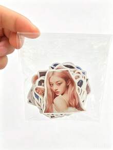 1Set/ 60pcs Arirang Korean Girl Group New Album MAMIHLAPINATAPAI Stickers Won-Hee Park Min-Ju Merchandise, Collectible Photo Cards, Stickers, Halloween Gift, Party Gift, Christmas Gift, Katseye Light Stick, Straykid, Photocard, Katseye Photo Card K POP - Multicolor - View 8