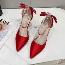 Women Pumps - Red - View 6