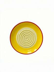 1pc Multifunctional Ceramic Food Grinder, Grinding Plate, Manual Food Mill, Garlic Grinder, Suitable For Ginger, Garlic, Carrot And Other Ingredients, Essential Kitchen Tool - Multicolor - View 5
