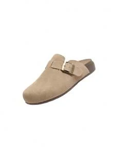 CAMEL CROWN 1 Pair Women's Summer Sandals, Fashionable Lightweight Comfortable Classic Birkenstock Style Slippers - Apricot - View 2