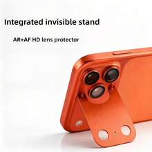 AR 鏡頭保護貼適用於 iPhone 17 Pro Max 與 17 Pro，防指紋防刮後置相機鏡頭膜，內建支架，2026 時尚設計高級手機相機鏡頭保護配件 - 彩色 - 查看 3