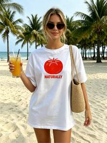 Women T-Shirts - 白色 - 查看 1
