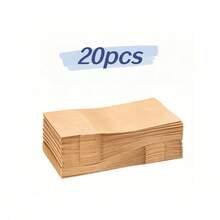 20/50/80 قطعة أكياس ورقية صغيرة 8.4*4.5*2.7 بوصة، أكياس ورقية بنية صغيرة، أكياس ورقية متينة، مناسبة لتغليف الهدايا والتجزئة وتخزين العناصر وتغليف الهدايا - مشاهدة 11