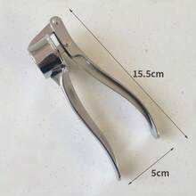 1件裝 手動壓蒜器 蒜泥器 薑末切碎器 廚房小工具 - 手動搗蒜器 - 查看 11