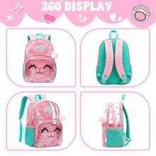 Kids Backpack Set With Crossbody Bag, Transparent Student School Bag, Suitable For Travel - Children's Backpack Kit - View 4