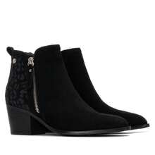 Botin De Mujer Con Tacón Xti 14464702 - Moda Casual - Fabricado Con Materiales De Calidad Y Un Acabado Cuidado - Para Realzar Tus Outfits - Negro - Ver 4