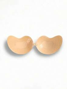Mango-Shaped Invisible Self-Adhesive Breast Pads, Reusable Push-Up Nipple Covers, Breathable Dotted Skin-Friendly Self-Adhesive Strapless Bra, Suitable For Wedding Dress - Multicolor - View 30