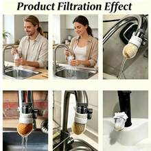 100pcs + 10pcs High Density Non-Woven Fabric Faucet Filter Bags, Anti-Splash Faucet Covers, Remove Scale Rust Sediment, Universal Replacement Kits For Kitchen And Bathroom Faucets, 50pcs + 5pcs Fixing Straps - View 11