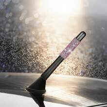 Shiny Rhinestone Car Antenna, Crystal Studded Vehicle Radio Antenna Replacement Part, Universal Short Car Exterior Decorative Antenna, Suitable For Sedan, Truck, SUV - Multicolor - View 6