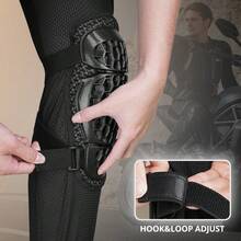 1 Pc White Motorcycle Armor Pants Motorbike Riding Anti Fall Resistant Motocross Racing Armor Pant Outdoor A Must-Have Riding Gift - Multicolor - View 5