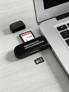 3合1 USB 2.0 OTG 讀卡機 便攜式 SD TF 記憶卡讀卡器 讀寫器 USB Type C Micro USB 多接口 相機照片影片數據傳輸轉接頭 適用手機筆電相機 旅行攝影日常使用 - 查看 3