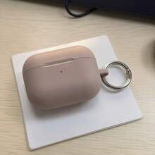 Funda protectora de silicona suave de unicolor compatible con Apple Pro, funda para auriculares Bluetooth inalámbricos a prueba de caídas con cobertura completa - Multicolor - Ver 3