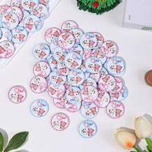 Set, Gender Reveal Button Badges Team Button Bear Themed Party Supplies Pink And Blue Team Pins For Guests Parent-To-Be Celebration Souvenirs Voting Brooch Decoration - Style 1 - View 7