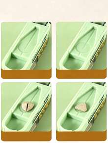 New Portable Pill Cutter & Pill Box 3-In-1 Multifunctional Mini Pill Splitter, Convenient Pill Storage Box, Easy-To-Use Design, Plastic Material, Simple To Operate, Suitable For Daily Medication And Travel, Ideal For Office Workers, Students, Travelers, Seniors, Household Essential, Perfect Choice For Birthday Gift, Back To School Gift, Holiday Gift, Teacher's Day Gift, Mother's Day Gift And Easter Gift - Multicolor - View 3