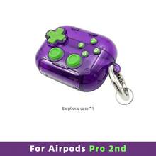 Game Controller Shaped Earphone Protective Case For AirPods 4/Pro2/Pro3 Universal With Stand Hook Anti-Drop - View 10