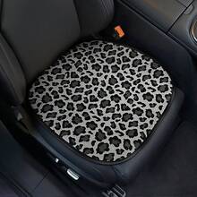 1件粉色豹紋女孩汽車座椅墊，豹紋汽車座椅套，防滑透氣紋理，高級舒適汽車座椅墊，適合夏季、冬季及四季使用，通用於所有車型 - 坐墊 - 查看 8